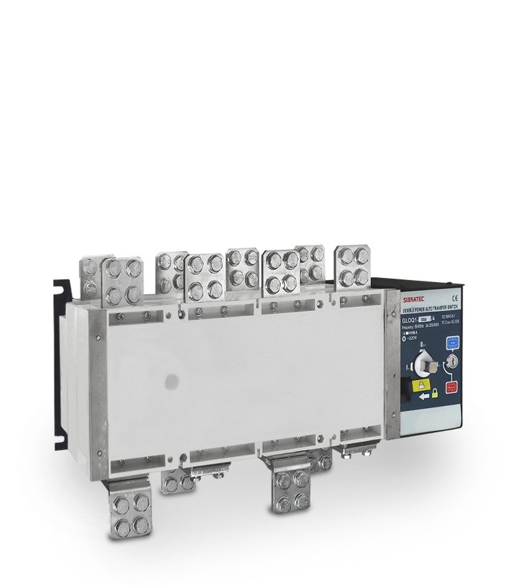Chave de Transferência Automática 4 Polos GLOQ1-1600 1600A - Transferência sem Carga 