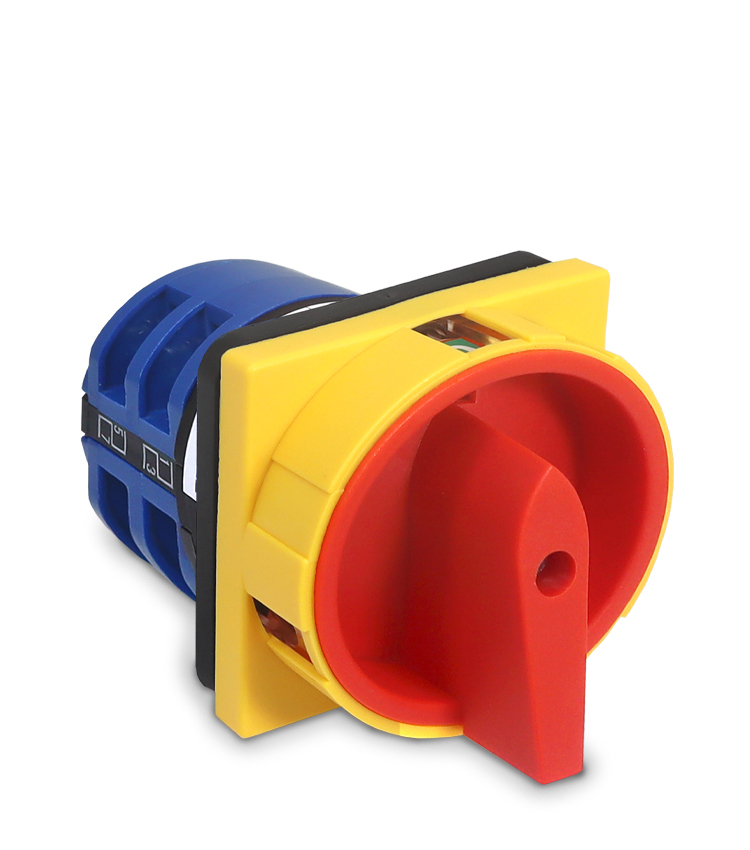 Chave Rotativa LW28GS-32A   Liga/Desliga Tetrapolar  32A  - Para Porta de Painel Com Disposição para Cadeado