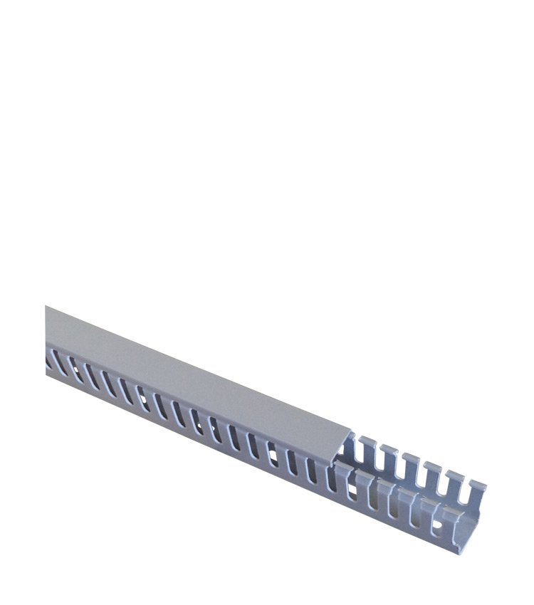 Canaleta Cinza Total Aberta 30 x 80 x 2000mm (L x A x C)  